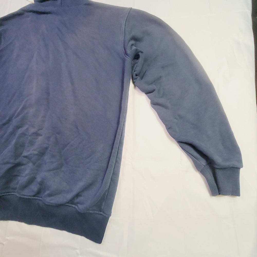 Air De Paris Men's XL Full Zip Hoodie Navy Blue Zipper Paris Shield Logo Q43 - Picture 11 of 15